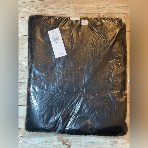 🆕 GAP Women’s CashSoft Ribbed Scoopneck Lightweight Sweater Black XLarge 16-18 - Picture 11 of 16